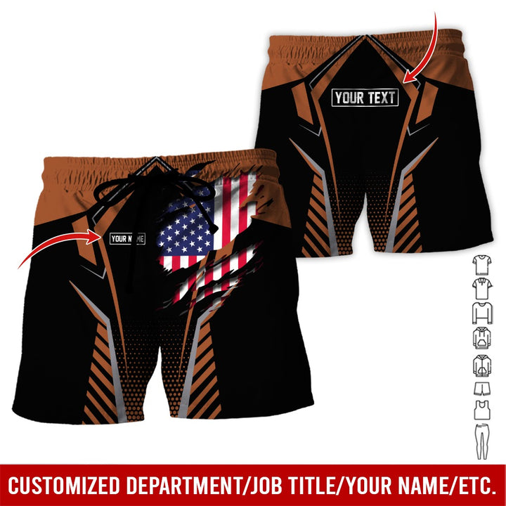 Personalized Name Uniform All Over Printed Clothes AD18
