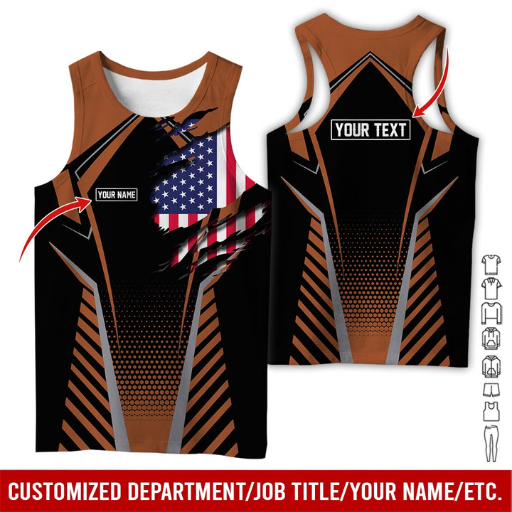 Personalized Name Uniform All Over Printed Clothes AD18