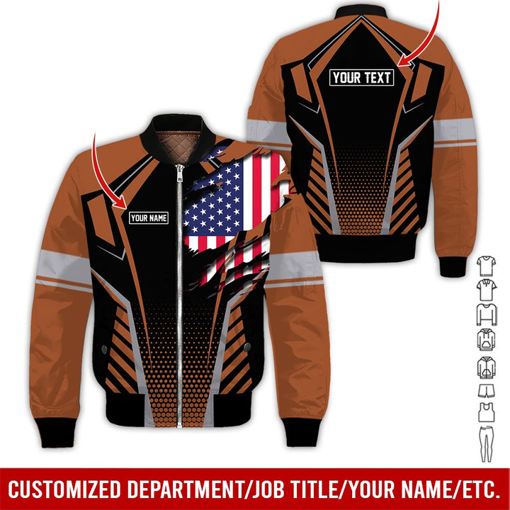 Personalized Name Uniform All Over Printed Clothes AD18