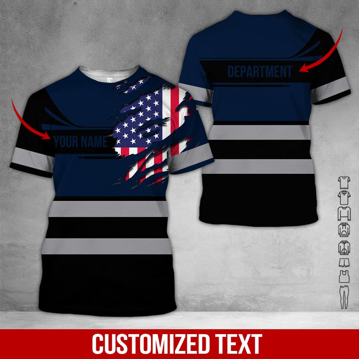 Custom Workwear 3D All Over Printed Clothes DV900