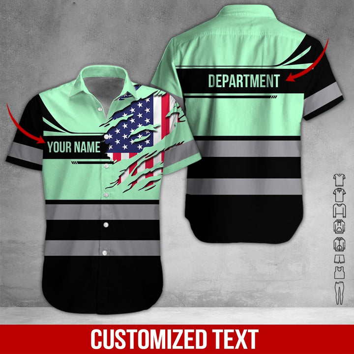 Custom Workwear 3D All Over Printed Clothes DV900