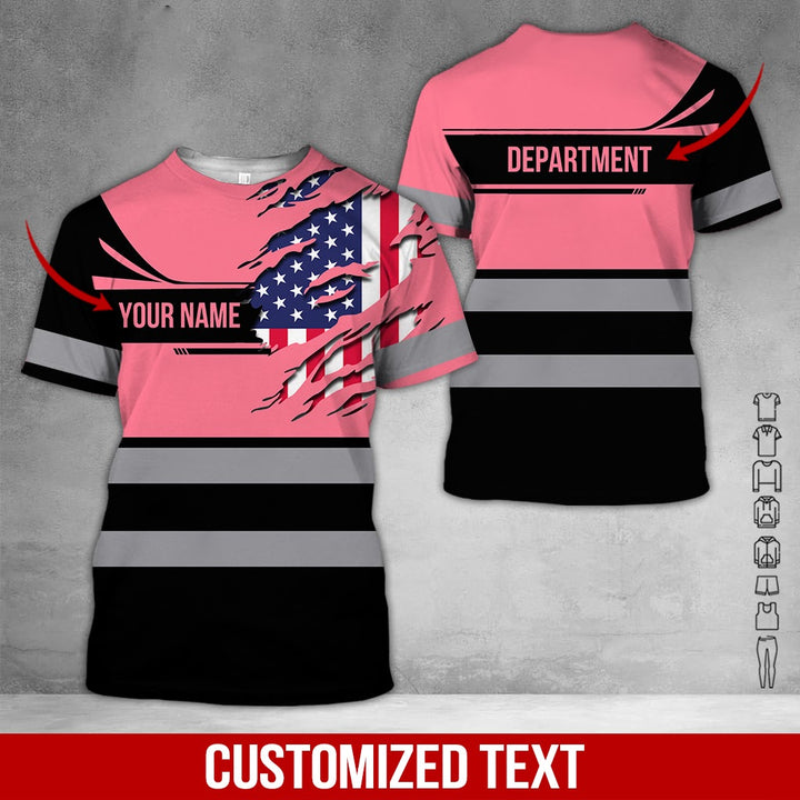 Custom Workwear 3D All Over Printed Clothes DV900