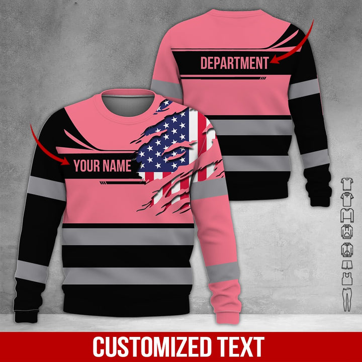 Custom Workwear 3D All Over Printed Clothes DV900
