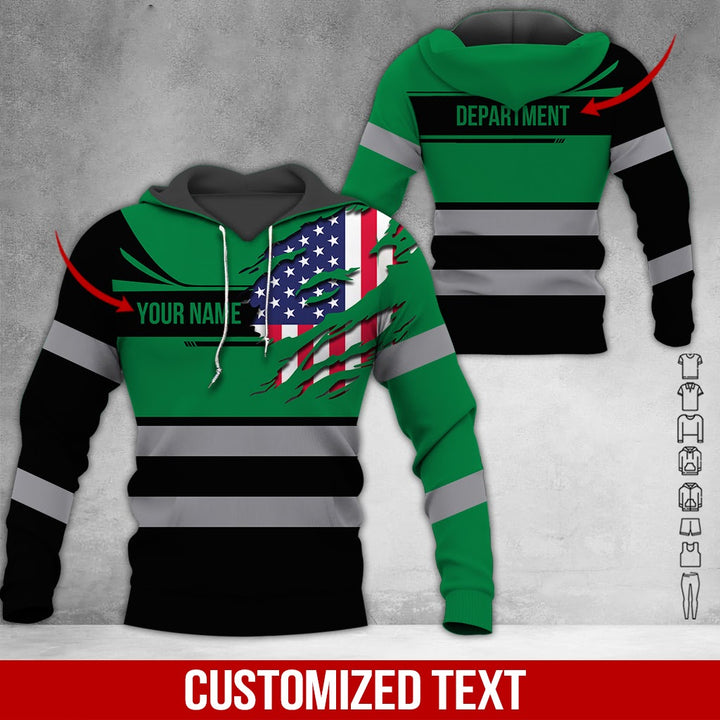 Custom Workwear 3D All Over Printed Clothes DV900