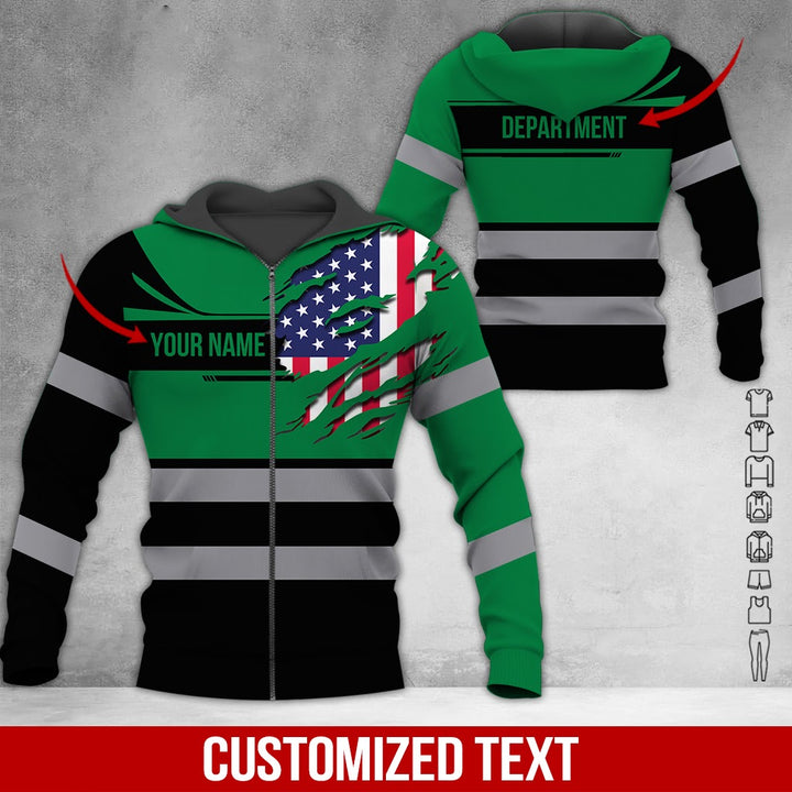 Custom Workwear 3D All Over Printed Clothes DV900
