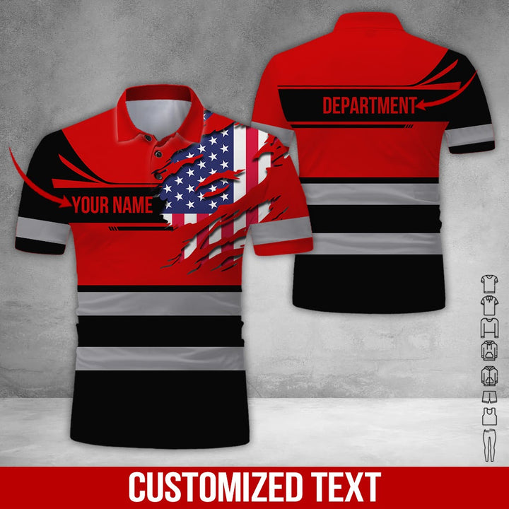Custom Workwear 3D All Over Printed Clothes DV900