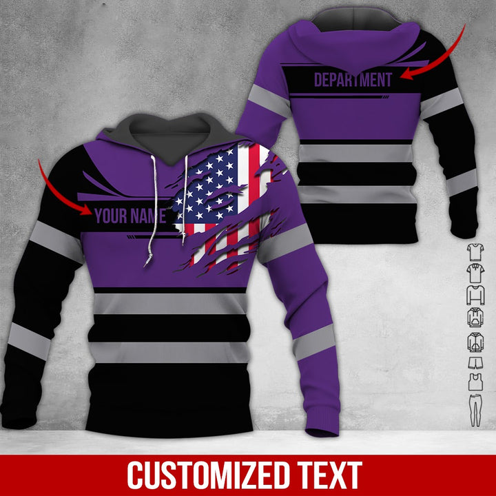 Custom Workwear 3D All Over Printed Clothes DV900