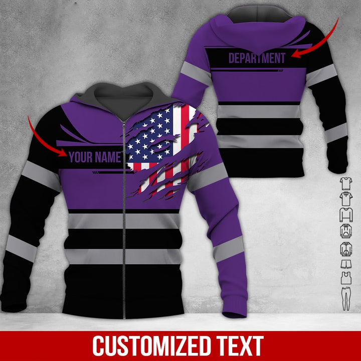 Custom Workwear 3D All Over Printed Clothes DV900