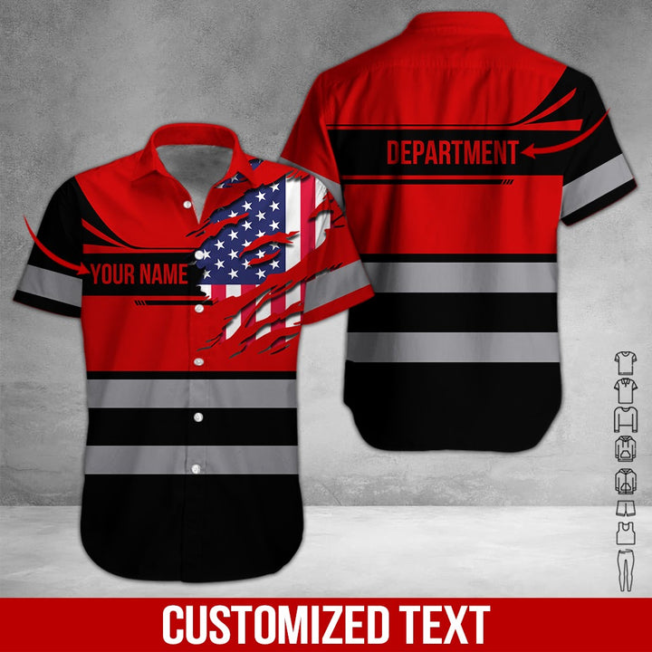 Custom Workwear 3D All Over Printed Clothes DV900
