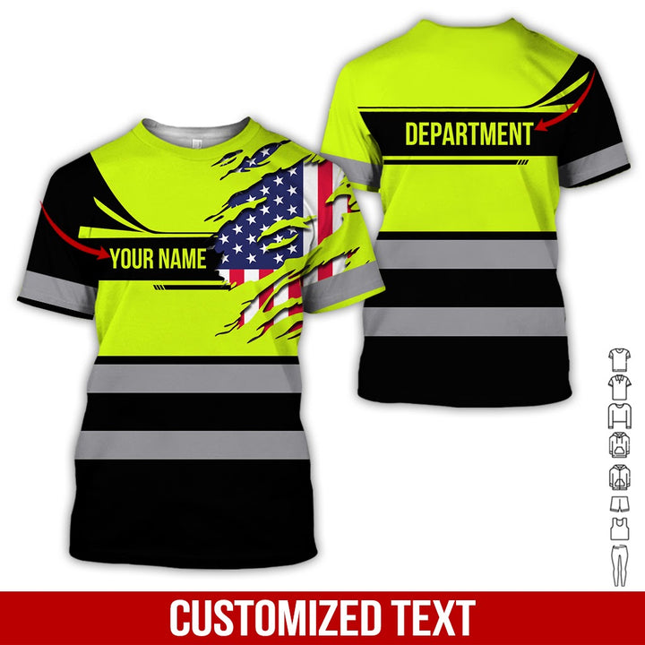 Custom Workwear 3D All Over Printed Clothes DV900
