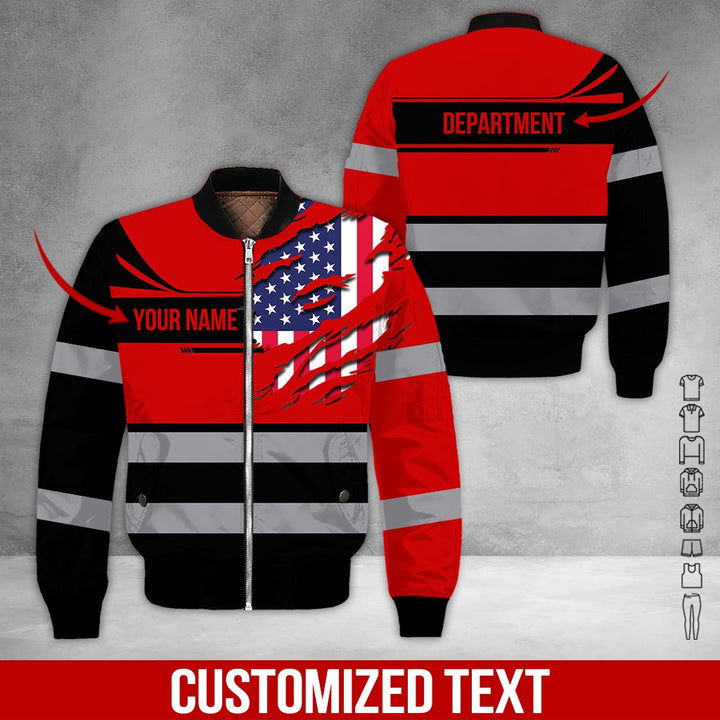Custom Workwear 3D All Over Printed Clothes DV900