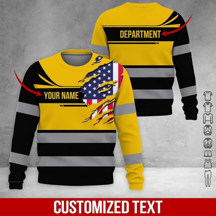 Custom Workwear 3D All Over Printed Clothes DV900