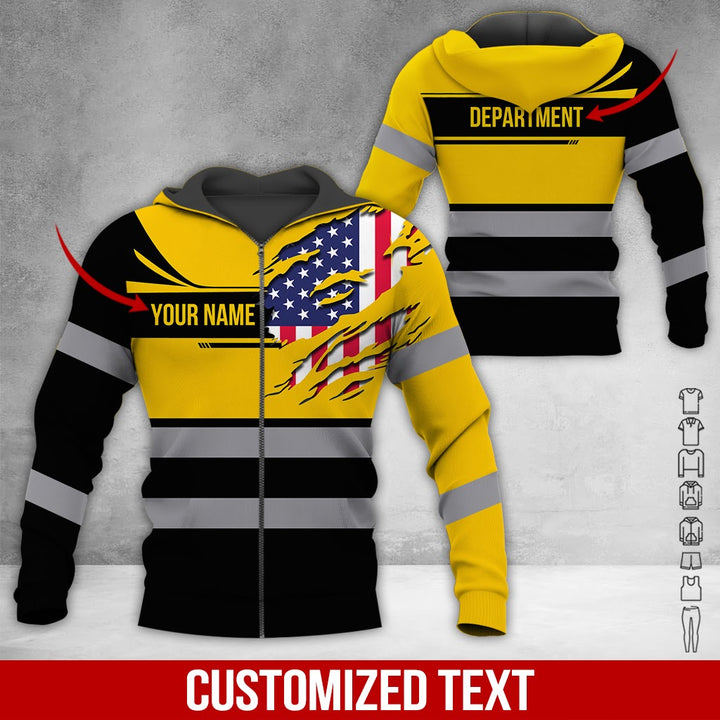 Custom Workwear 3D All Over Printed Clothes DV900