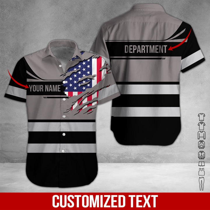 Custom Workwear 3D All Over Printed Clothes DV900