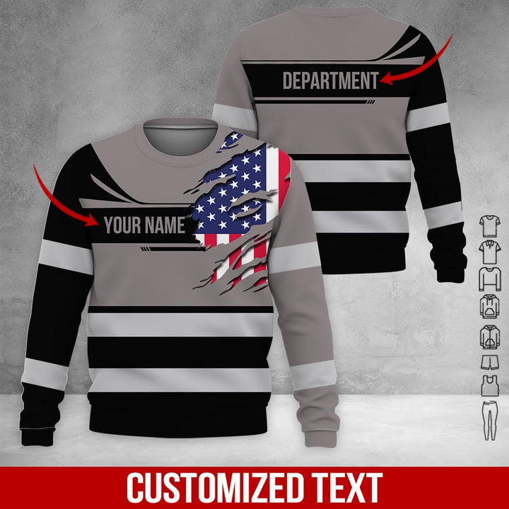 Custom Workwear 3D All Over Printed Clothes DV900