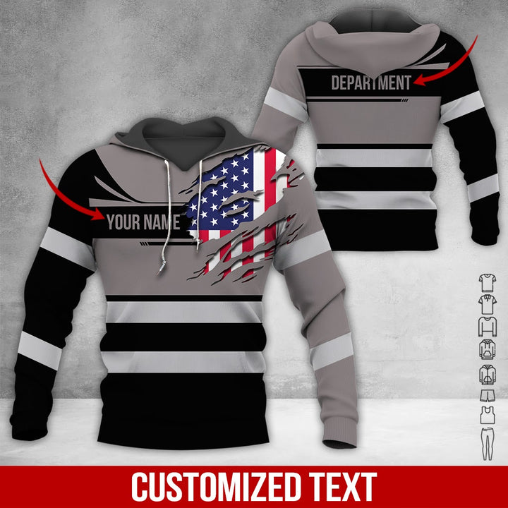 Custom Workwear 3D All Over Printed Clothes DV900