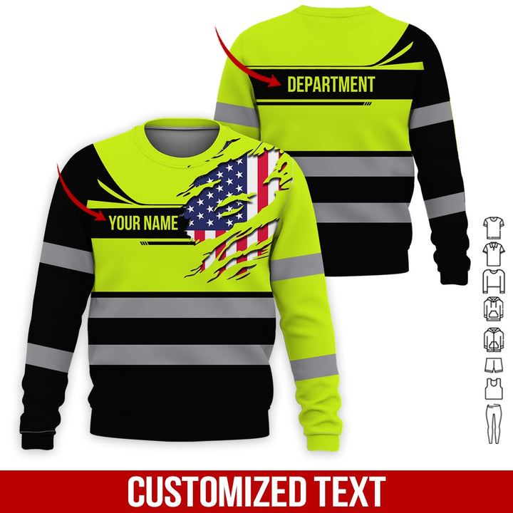 Custom Workwear 3D All Over Printed Clothes DV900