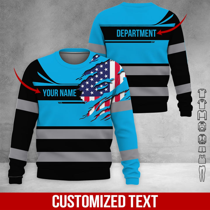 Custom Workwear 3D All Over Printed Clothes DV900