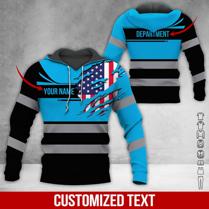 Custom Workwear 3D All Over Printed Clothes DV900