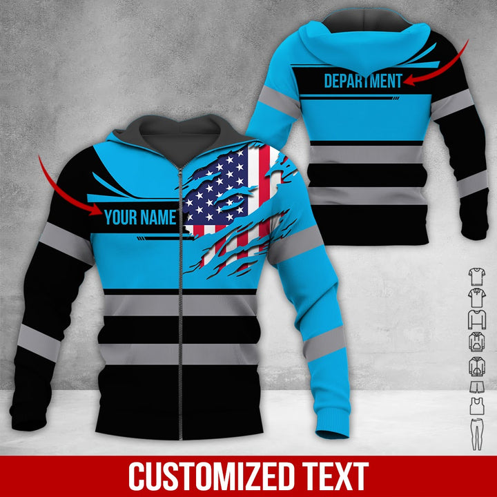 Custom Workwear 3D All Over Printed Clothes DV900