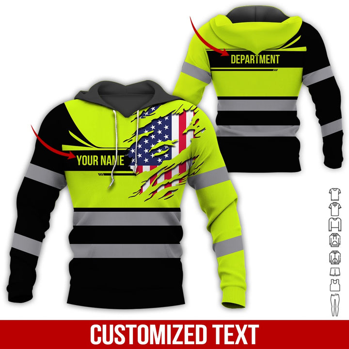 Custom Workwear 3D All Over Printed Clothes DV900