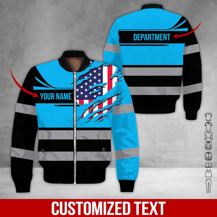Custom Workwear 3D All Over Printed Clothes DV900