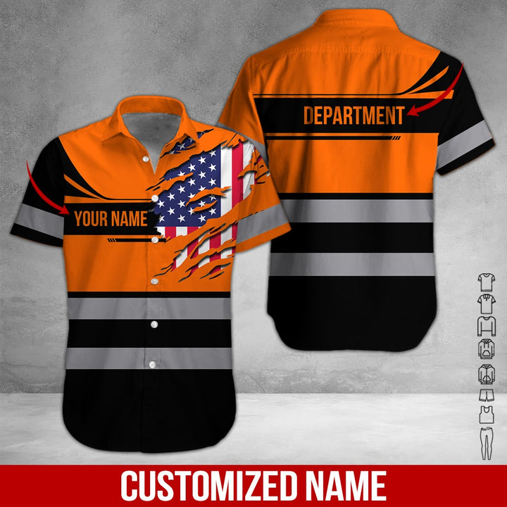 Custom Workwear 3D All Over Printed Clothes DV900