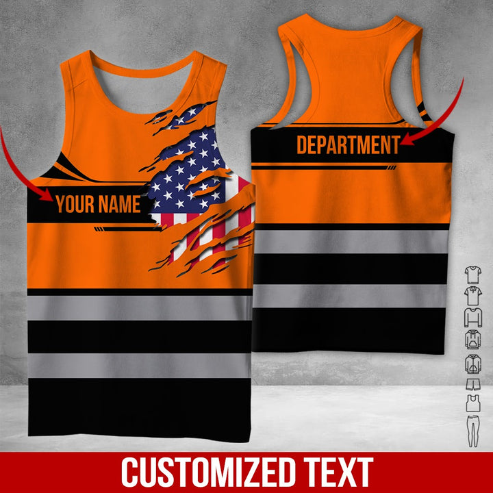 Custom Workwear 3D All Over Printed Clothes DV900