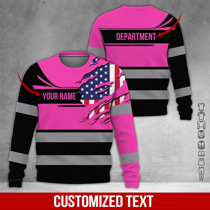 Custom Workwear 3D All Over Printed Clothes DV900