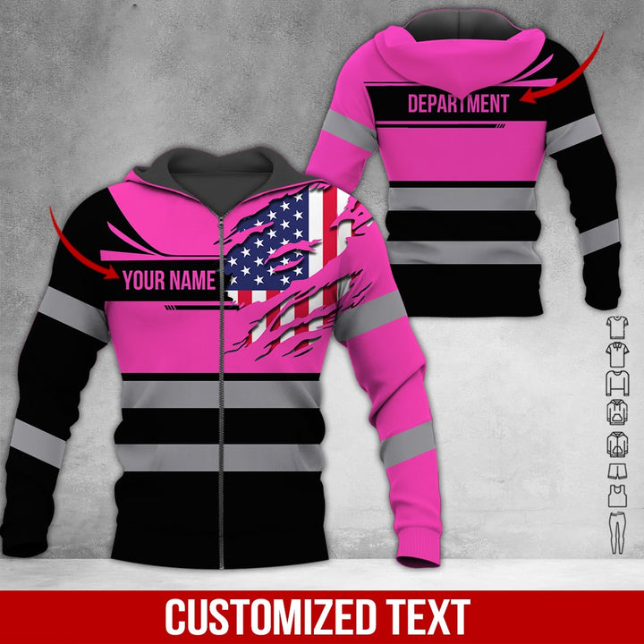 Custom Workwear 3D All Over Printed Clothes DV900