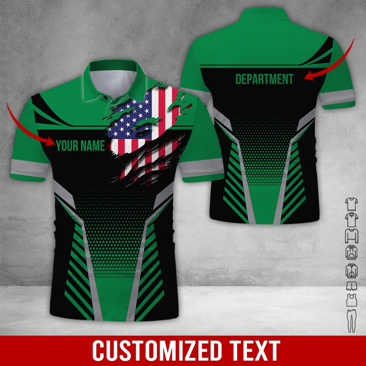 Personalized Name Workwear Style 3D All Over Printed Clothes DV946