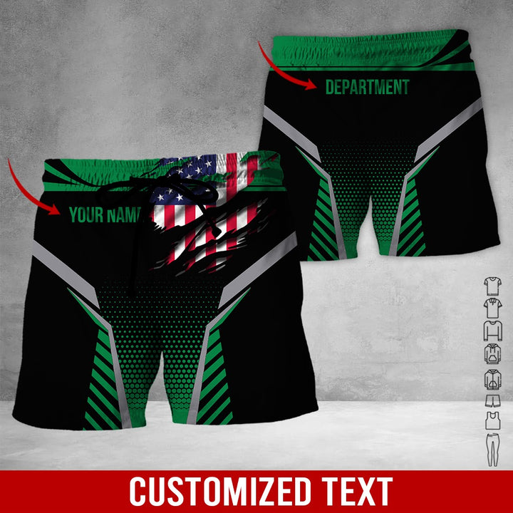 Personalized Name Workwear Style 3D All Over Printed Clothes DV946