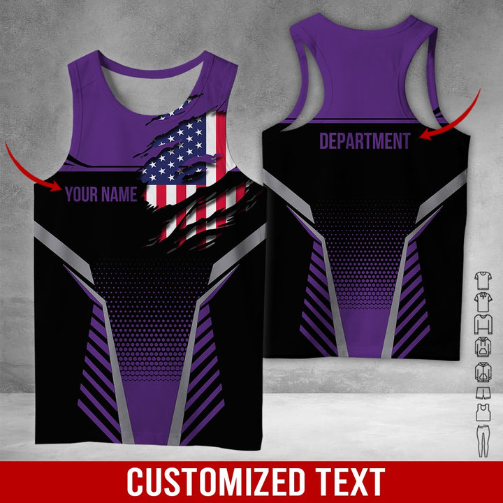 Personalized Name Workwear Style 3D All Over Printed Clothes DV946