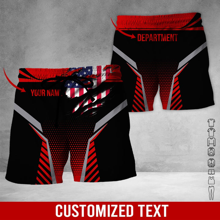 Personalized Name Workwear Style 3D All Over Printed Clothes DV946