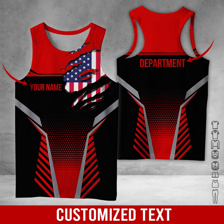 Personalized Name Workwear Style 3D All Over Printed Clothes DV946