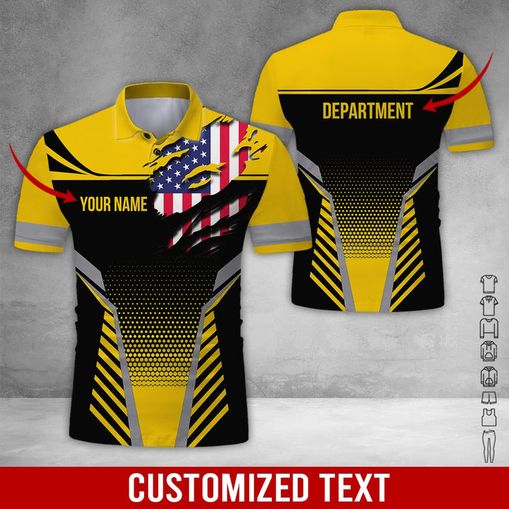 Personalized Name Workwear Style 3D All Over Printed Clothes DV946