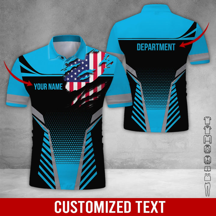Personalized Name Workwear Style 3D All Over Printed Clothes DV946