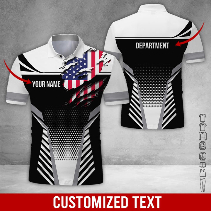 Personalized Name Workwear Style 3D All Over Printed Clothes DV946