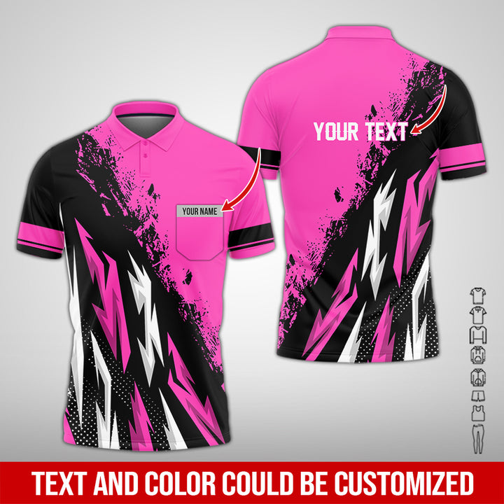 Pocket-Custom Text Uniform Full Colors All Over Printed Clothes TY566