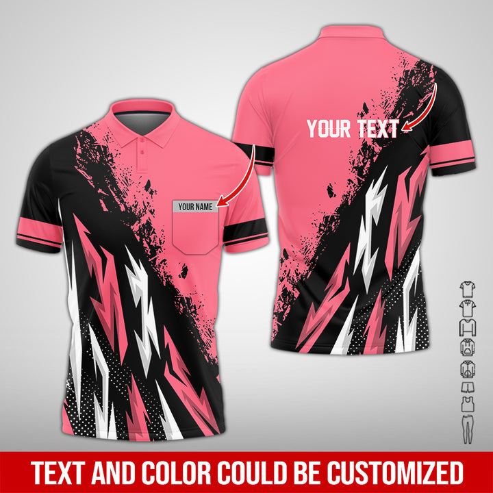 Pocket-Custom Text Uniform Full Colors All Over Printed Clothes TY566