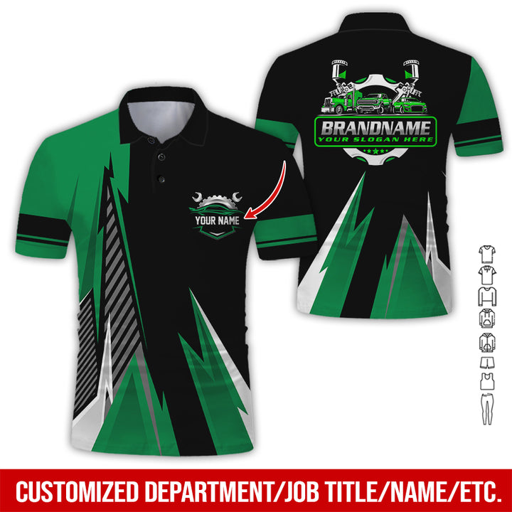 Personalized Name Auto Service All Over Printed Clothes RN211