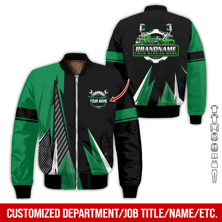 Personalized Name Auto Service All Over Printed Clothes RN211