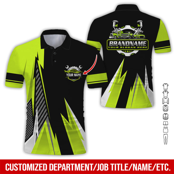 Personalized Name Auto Service All Over Printed Clothes RN211