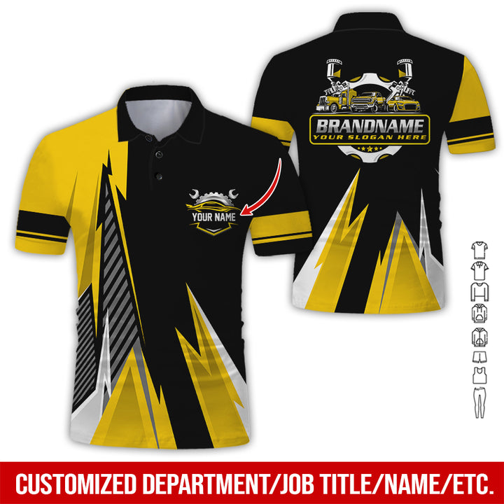 Personalized Name Auto Service All Over Printed Clothes RN211
