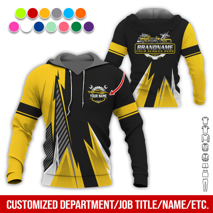 Personalized Name Auto Service All Over Printed Clothes RN211
