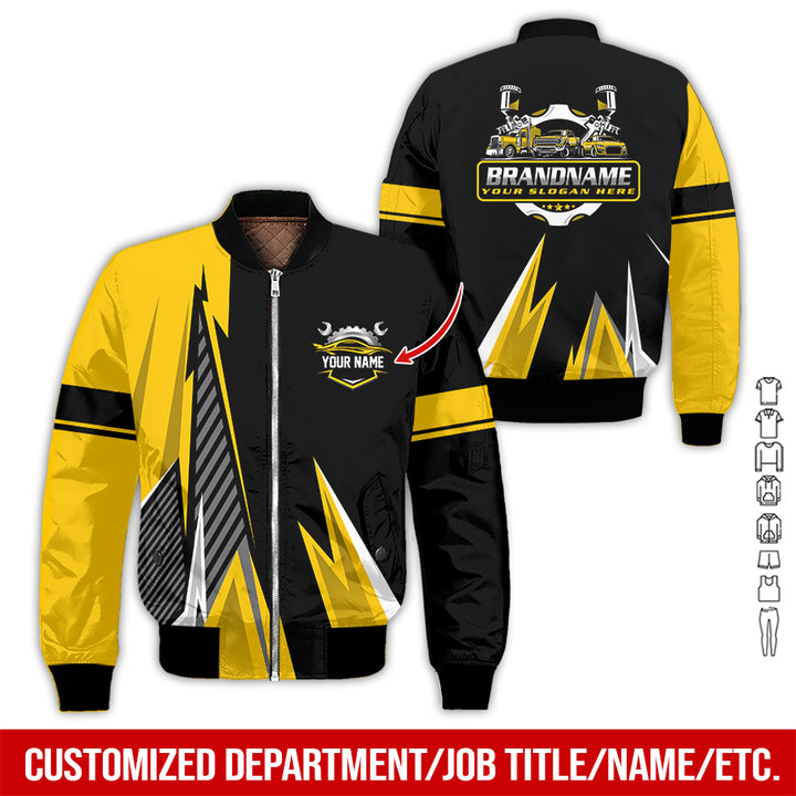 Personalized Name Auto Service All Over Printed Clothes RN211