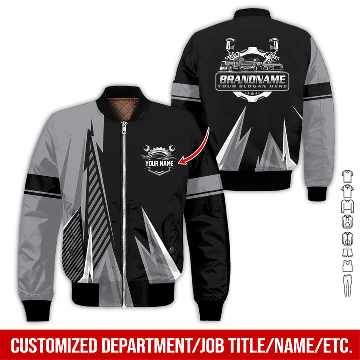 Personalized Name Auto Service All Over Printed Clothes RN211