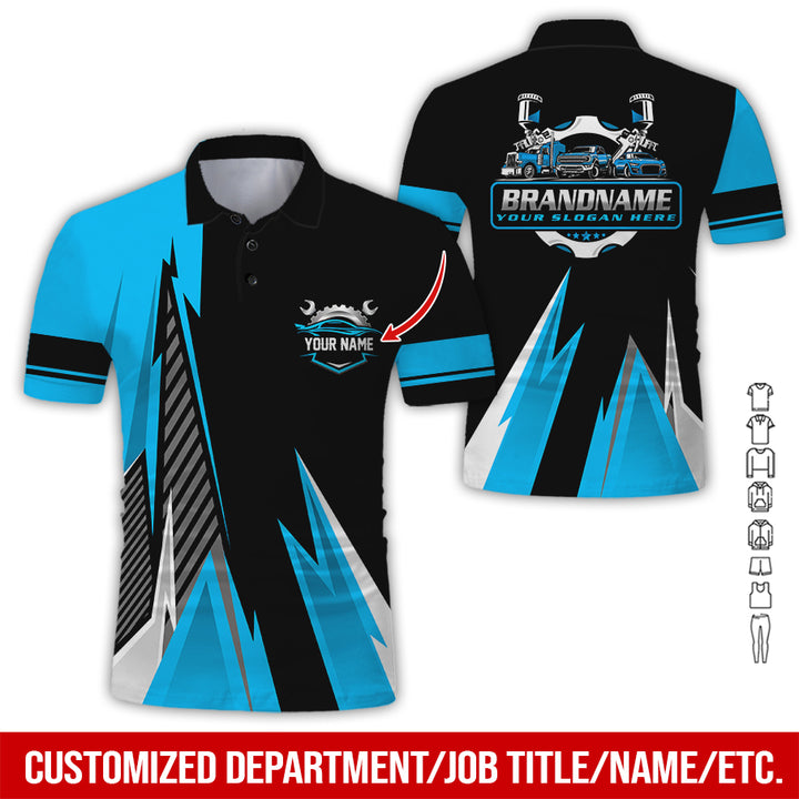 Personalized Name Auto Service All Over Printed Clothes RN211