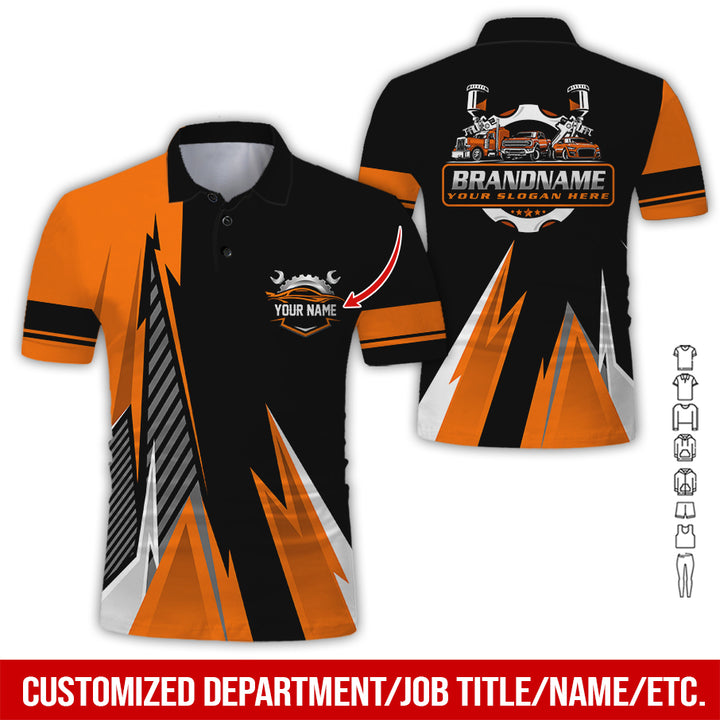 Personalized Name Auto Service All Over Printed Clothes RN211