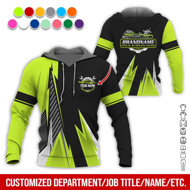 Personalized Name Auto Service All Over Printed Clothes RN211